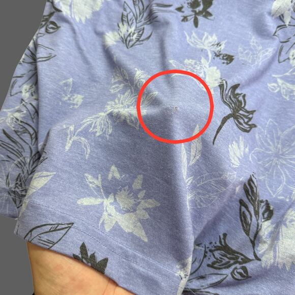 Travis Mathew Featherweight Cruise Polo Heather Violet Storm XXL GUC - Picture 11 of 11